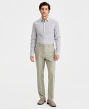 Hugo Boss Mens Modern fit Wool Dress Pants 33 / 30 Seagrass Green Solid
