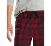 Nautica Mens Plaid Pajama Pants Rio Red XL
