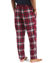 Nautica Mens Plaid Pajama Pants Rio Red Small