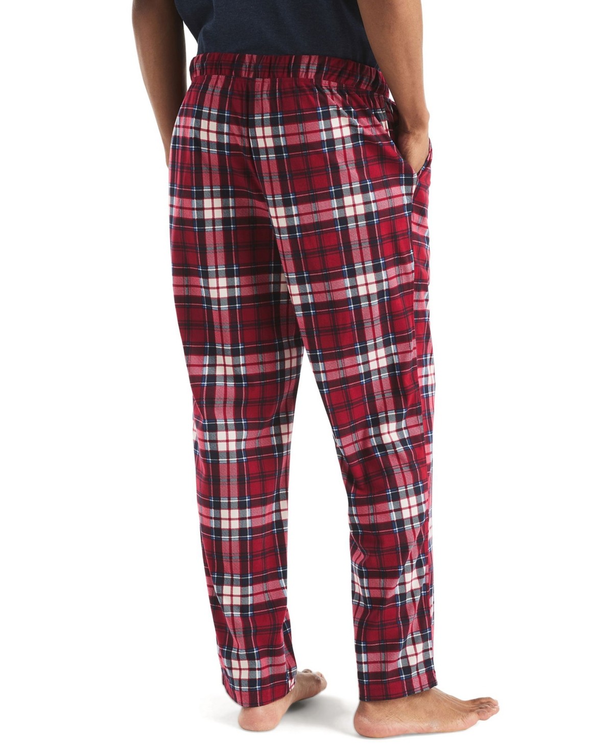 Nautica Mens Plaid Pajama Pants Rio Red XL