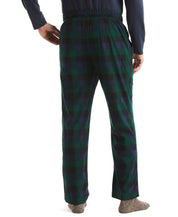 Nautica Mens Fleece Plaid Pajama Pants Emraldyard Medium