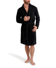 Hanes Mens Robe Black Small / Medium