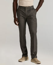 Perry Ellis Portfolio Mens Slim fit Dress Pants 34 / 32 Gray Solid