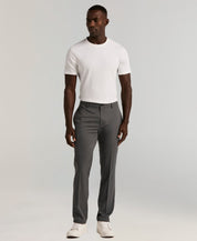 Perry Ellis Portfolio Mens Slim fit Dress Pants 30 / 32 Silver Solid Stretch