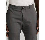 Perry Ellis Portfolio Mens Slim fit Dress Pants 30 / 32 Silver Solid Stretch