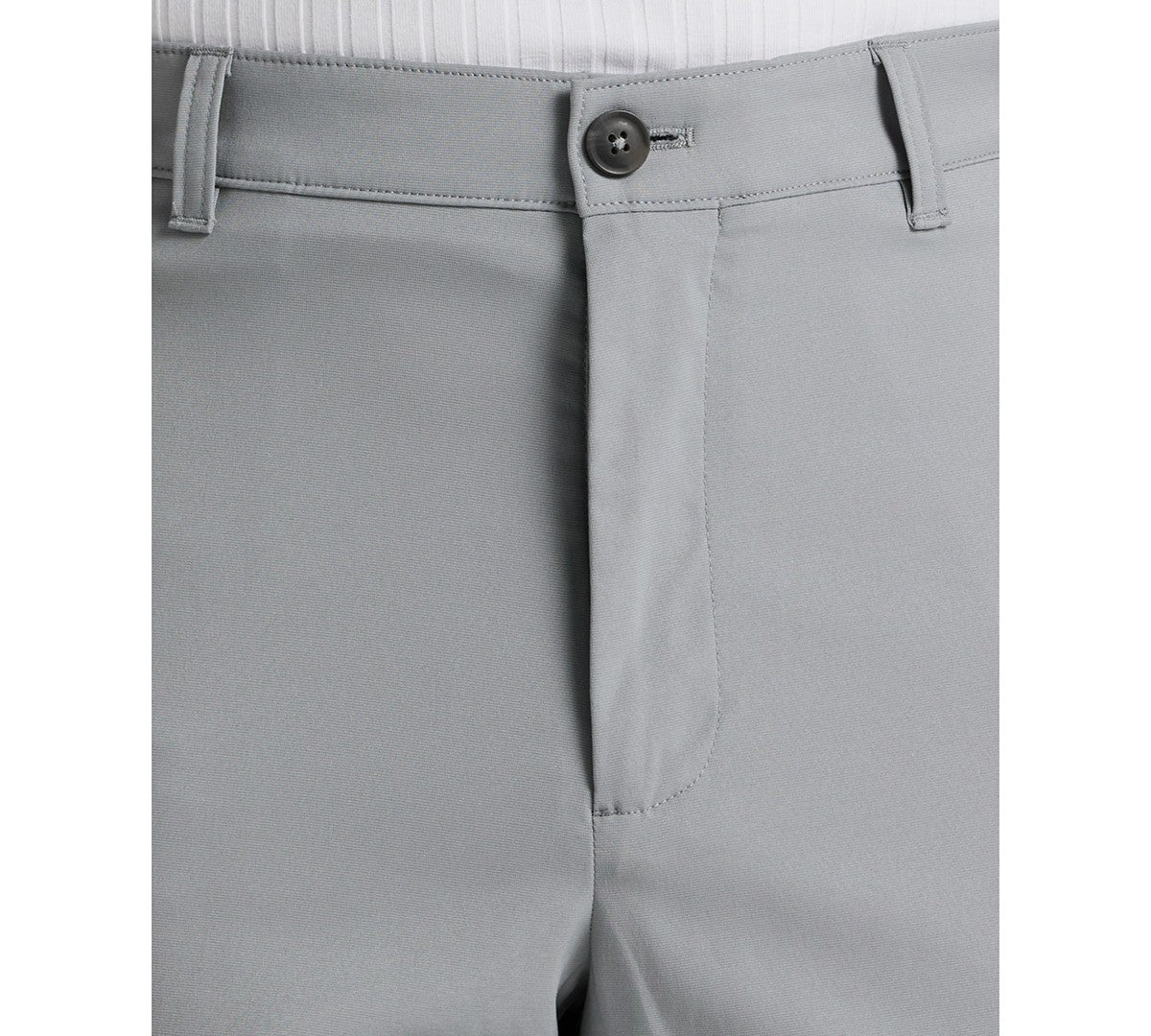Perry Ellis Portfolio Mens Slim fit Dress Pants 32 / 30 Light Grey Solid