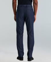 Perry Ellis Portfolio Mens Slim fit Dress Pants 38 / 30 Navy Blue Solid