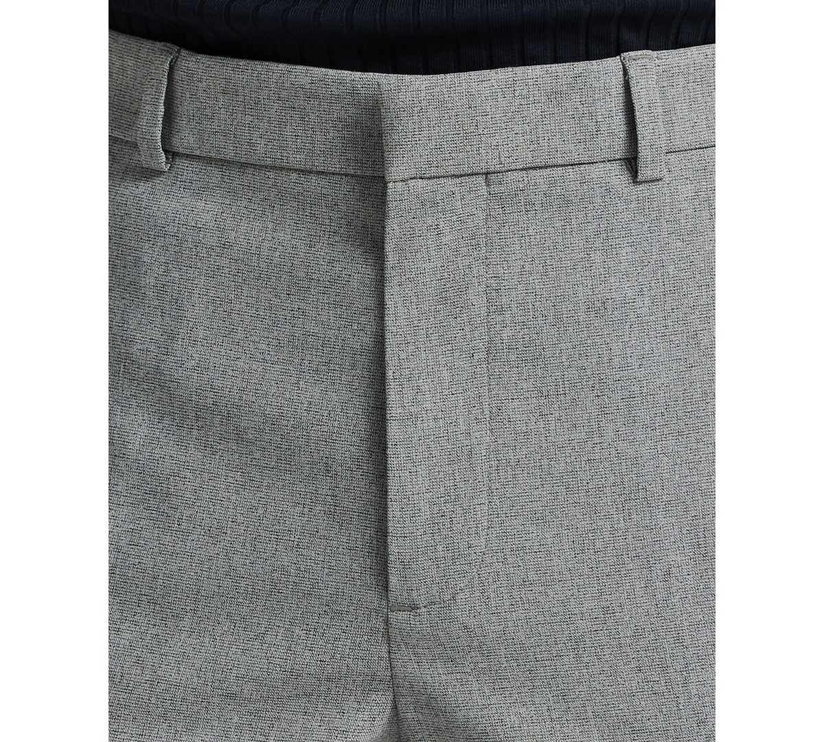 Perry Ellis Portfolio Mens Slim fit Dress Pants 36 / 30 Gray Plaid