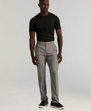 Perry Ellis Portfolio Mens Slim fit Dress Pants 34 / 32 Gray Check