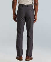Perry Ellis Portfolio Mens Slim fit Dress Pants 32 / 32 Charcoal Grey Check