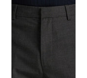 Perry Ellis Portfolio Mens Slim fit Dress Pants 34 / 30 Black Solid