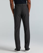 Perry Ellis Portfolio Mens Slim fit Dress Pants 34 / 30 Black Solid