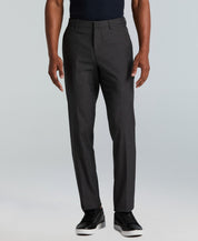 Perry Ellis Portfolio Mens Slim fit Dress Pants 38 / 32 Gray Birdseye