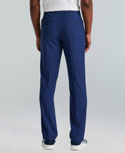 Perry Ellis Portfolio Mens Slim fit Dress Pants 33 / 32 Blue Solid