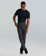 Perry Ellis Portfolio Mens Slim fit Dress Pants 34 / 30 Gray Check