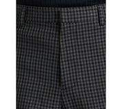 Perry Ellis Portfolio Mens Slim fit Dress Pants 34 / 30 Gray Check