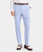 Michael Kors Mens Classic fit Cotton Dress Pants 34 / 29 Periwinkle Blue Solid