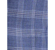 Tommy Hilfiger Mens Modern fit Sport Coat Blazer 42 R Mid Blue Plaid Stretch