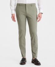 Tommy Hilfiger Mens Modern fit Dress Pants 38 / 32 Olive Green Solid