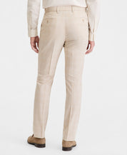 Tommy Hilfiger Mens Modern fit Dress Pants 36 / 32 Light Tan Plaid