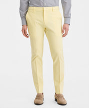 Tommy Hilfiger Mens Modern fit Dress Pants 36 / 30 Yellow Solid