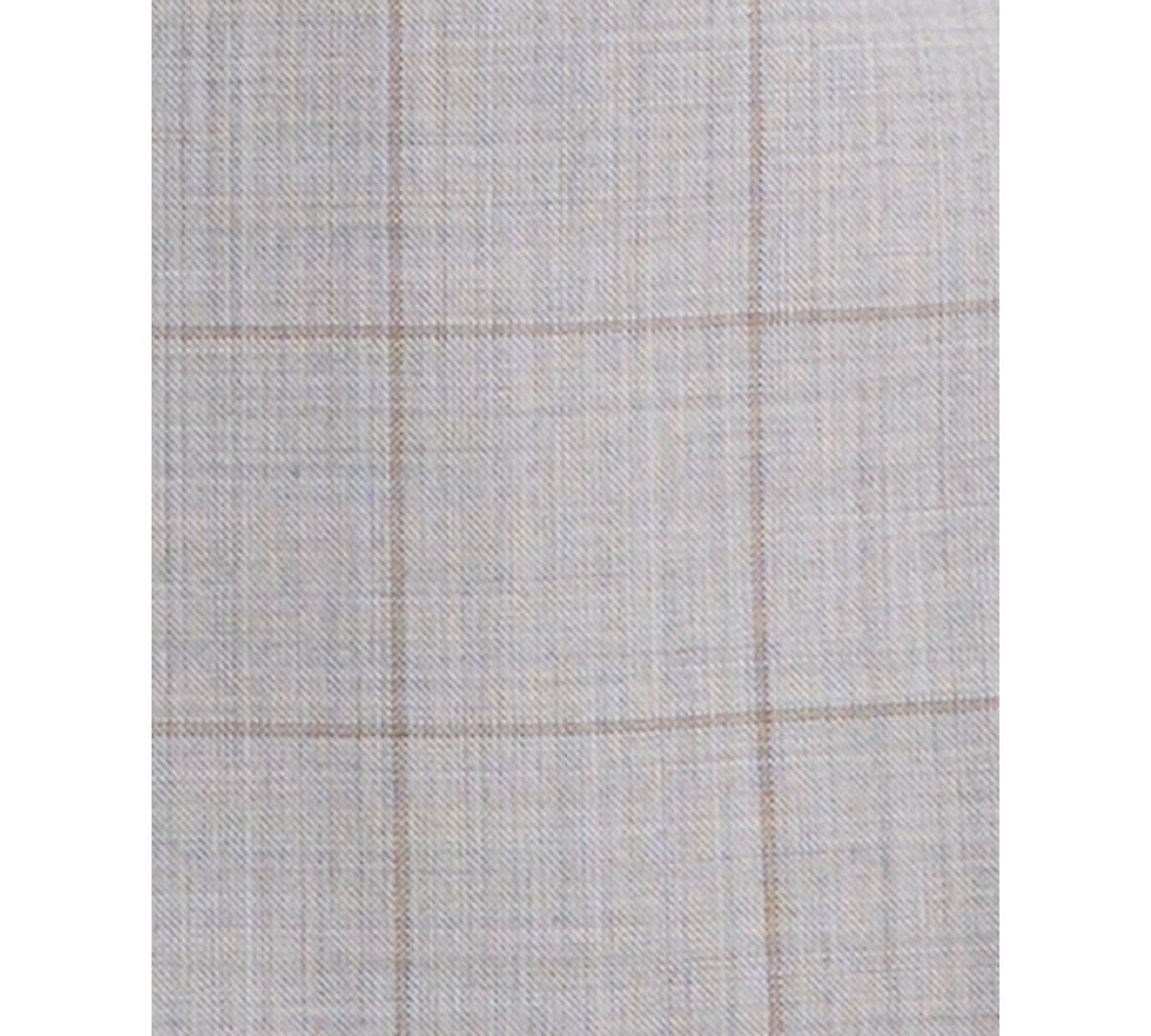 Michael Kors Mens Classic fit Wool Suit Jacket Blazer 42 S Gray Tan Windowpane