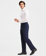 Michael Kors Mens Classic fit Dress Pants 32 / 32 Navy Blue Pinstripe