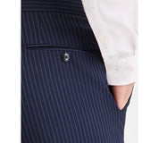 Michael Kors Mens Classic fit Dress Pants 32 / 32 Navy Blue Pinstripe