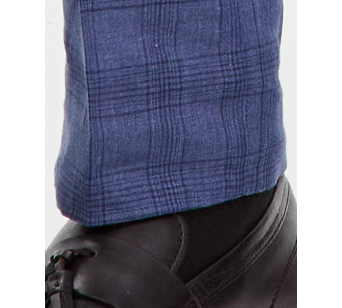 Bar Iii Mens Slim fit Dress Pants 36 / 34 Blue Plaid