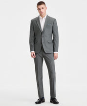 Bar Iii Mens Slim fit Wool Suit Jacket Blazer 40 L Green Solid