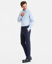 Calvin Klein Mens Slim fit Dress Pants 34 / 30 Blue Solid