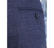 Calvin Klein Mens Slim fit Dress Pants 34 / 30 Blue Solid