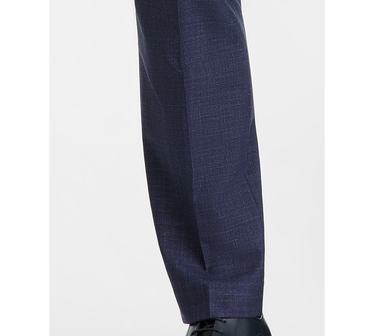 Calvin Klein Mens Slim fit Dress Pants 34 / 34 Blue Plaid