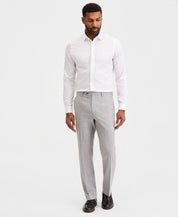 Michael Kors Mens Classic fit Wool Linen Dress Pants 38 / 30 Gray Check