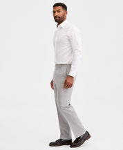 Michael Kors Mens Classic fit Linen Dress Pants 36 / 32 Light Grey Houndstooth