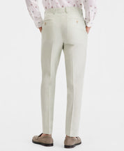 Bar Iii Mens Slim fit Linen Cotton Dress Pants 33 / 30 Mint Green Solid