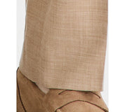 Tayion Mens Classic fit Dress Pants 42 / 30 Light Tan Beige Solid