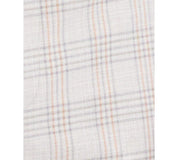 Tayion Mens Classic fit Dress Pants 38 / 32 Gray Tan Plaid