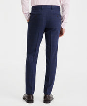 Ted Baker Mens Modern fit Wool Dress Pants 33 / 30 Blue Brown Plaid