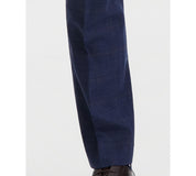Ted Baker Mens Modern fit Wool Dress Pants 33 / 30 Blue Brown Plaid