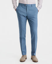 Ted Baker Mens Modern fit Wool Dress Pants 34 / 34 Light Blue Solid