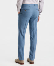 Ted Baker Mens Modern fit Wool Dress Pants 34 / 34 Light Blue Solid