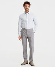 Ted Baker Mens Modern fit Wool Linen Dress Pants 30 / 32 Light Gray Solid