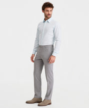 Ted Baker Mens Modern fit Wool Linen Dress Pants 30 / 32 Light Gray Solid