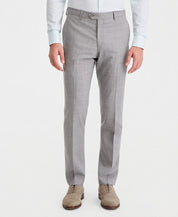 Ted Baker Mens Modern fit Wool Linen Dress Pants 30 / 32 Light Gray Solid