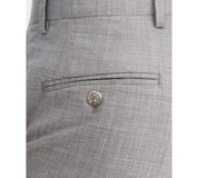 Ted Baker Mens Modern fit Wool Linen Dress Pants 30 / 32 Light Gray Solid