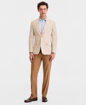 Tommy Hilfiger Mens Modern fit Sport Coat Blazer 42 S Tan Blue Plaid