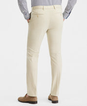 Tommy Hilfiger Mens Modern fit Dress Pants 30 / 32 Cream Solid Stretch