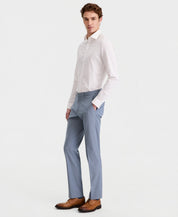 Kenneth Cole Mens Slim fit Dress Pants 33 / 30 Blue Striped