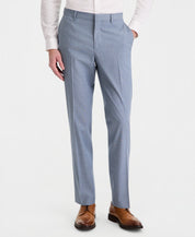 Kenneth Cole Mens Slim fit Dress Pants 33 / 30 Blue Striped